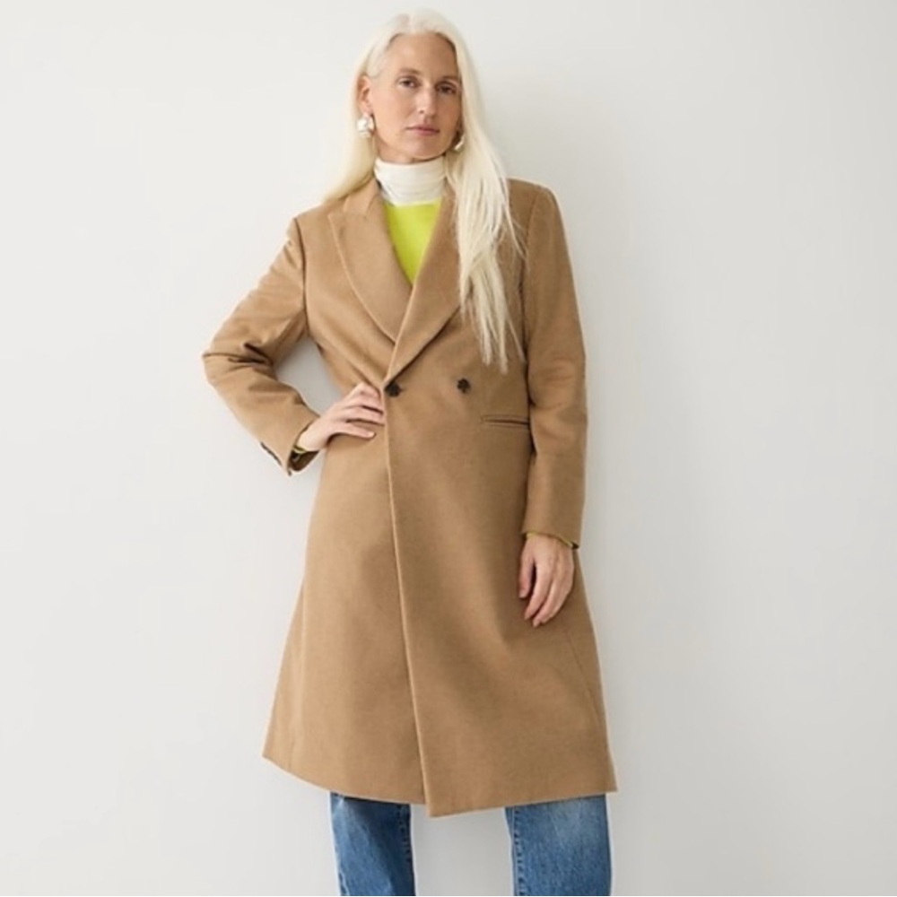 Jcrew Mirabelle topcoat in Italian wool blend